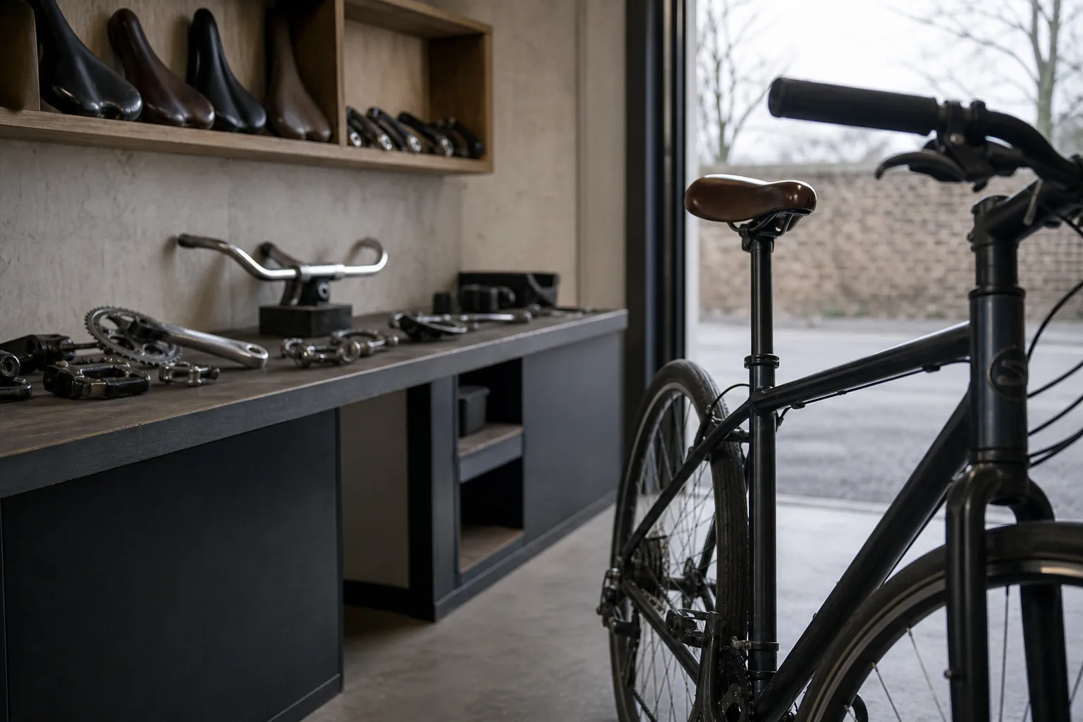 Swapping the saddle, bars and cranks before you blame the frame